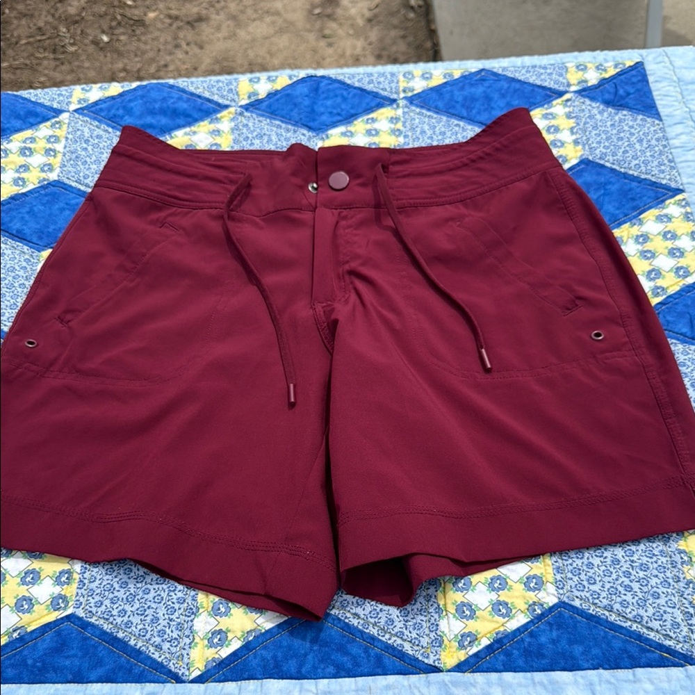 Woman’s Burgundy Shorts